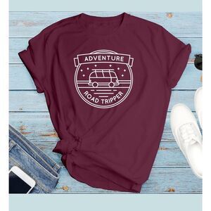 Adventure Road Tripper Soft Graphic Tee Shirt
